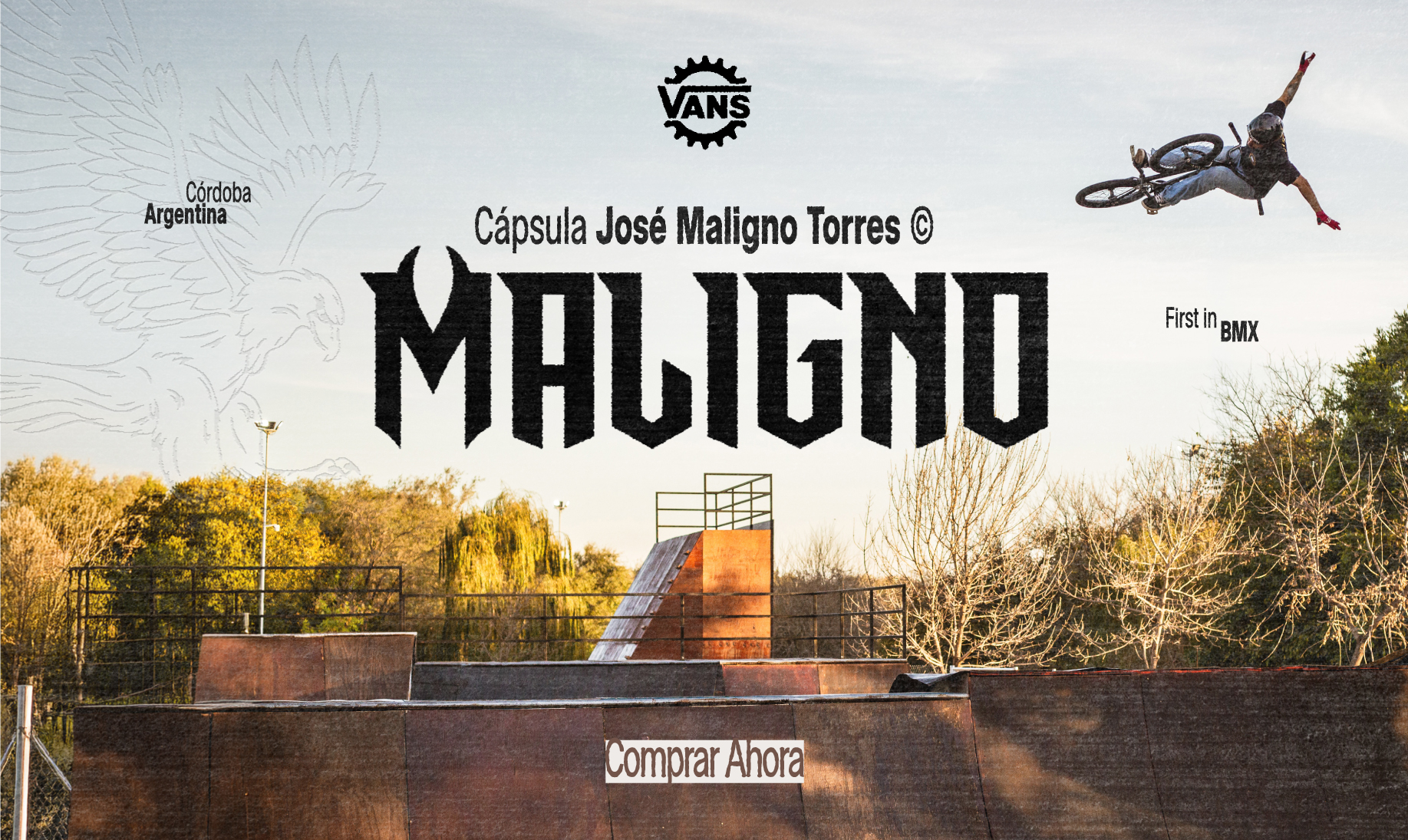Cápsula José Maligno Torres de Vans First in BMX